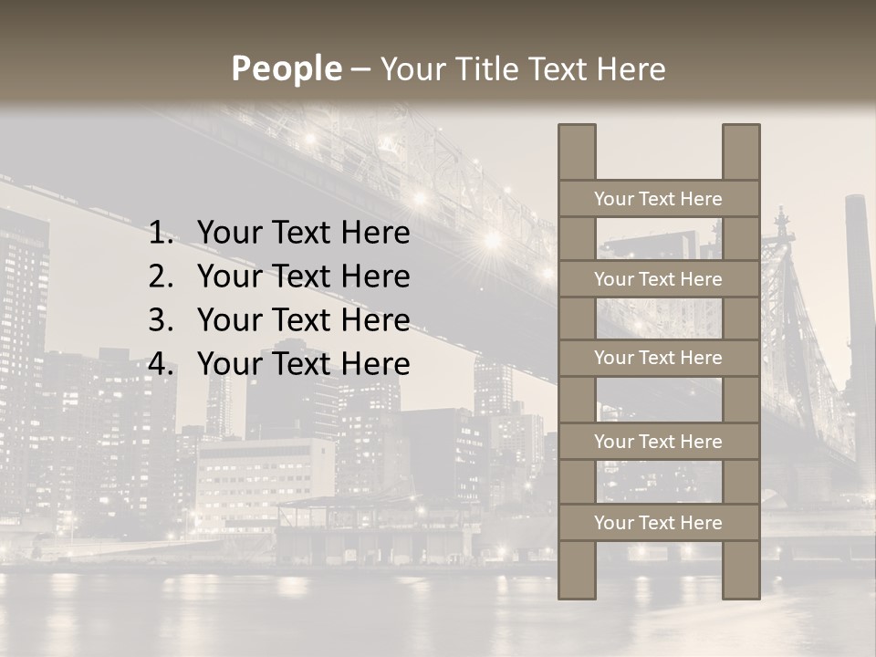 View Famous Skyline PowerPoint Template