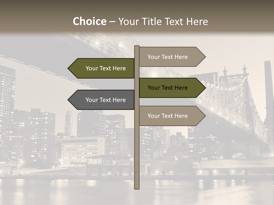 View Famous Skyline PowerPoint Template