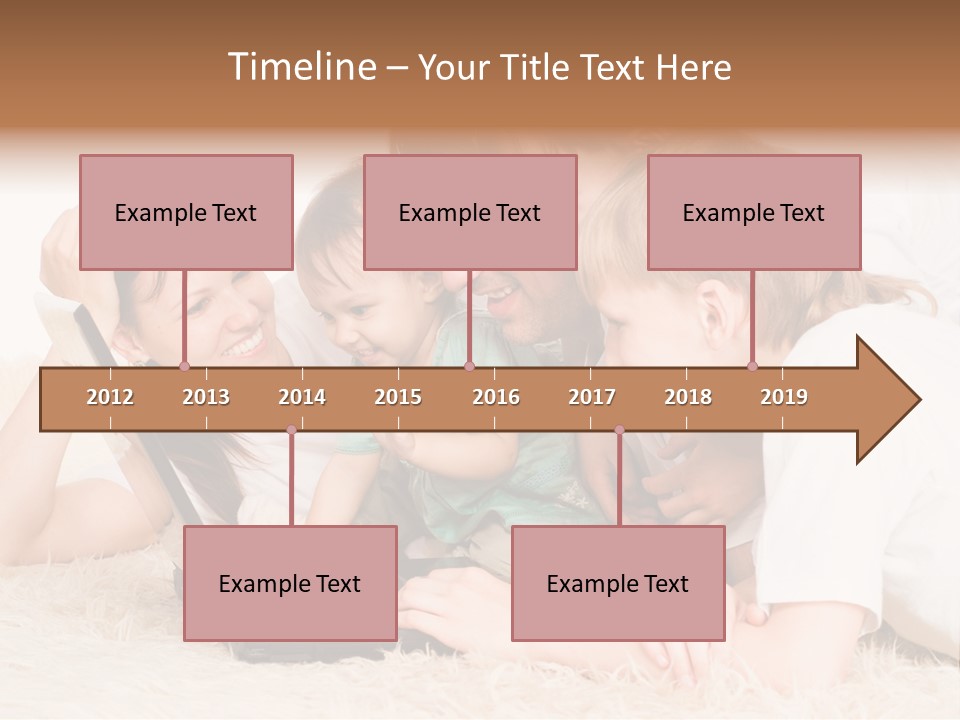 Laptop Man Beautiful PowerPoint Template