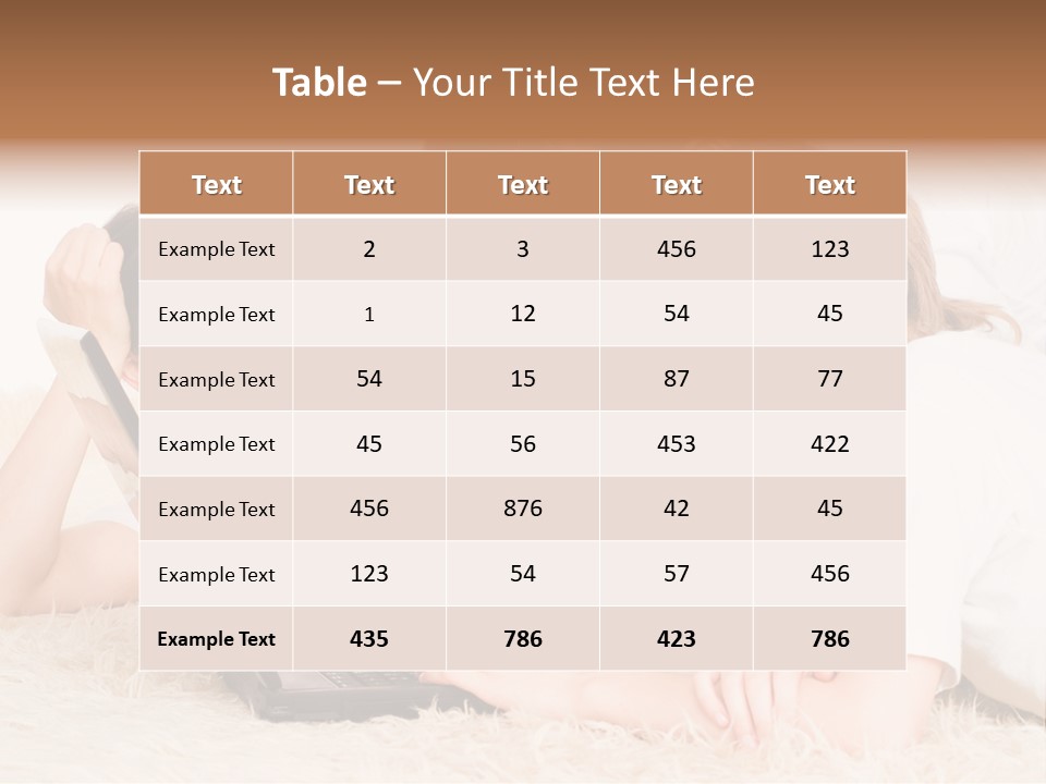 Laptop Man Beautiful PowerPoint Template