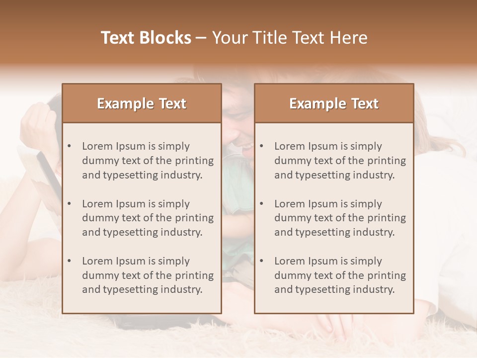 Laptop Man Beautiful PowerPoint Template