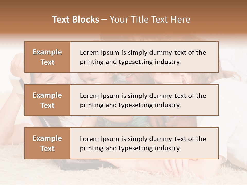 Laptop Man Beautiful PowerPoint Template