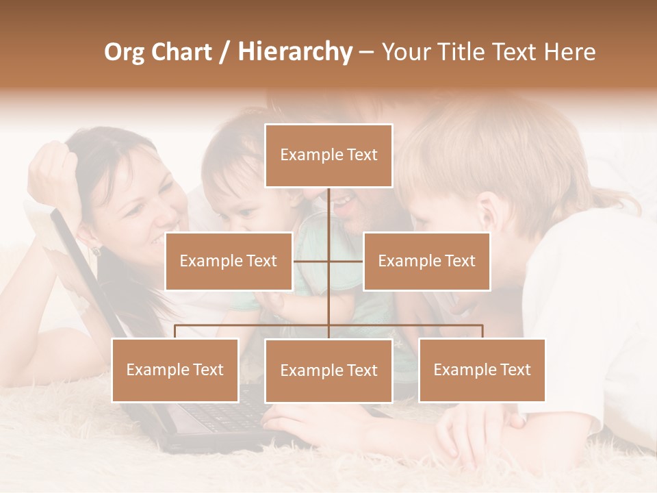 Laptop Man Beautiful PowerPoint Template