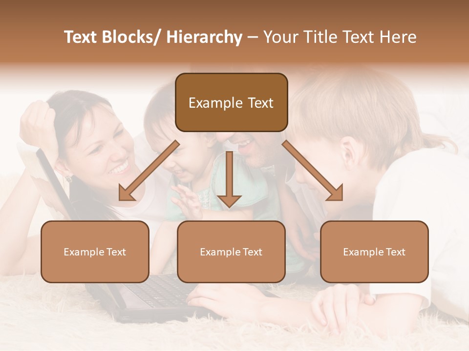 Laptop Man Beautiful PowerPoint Template