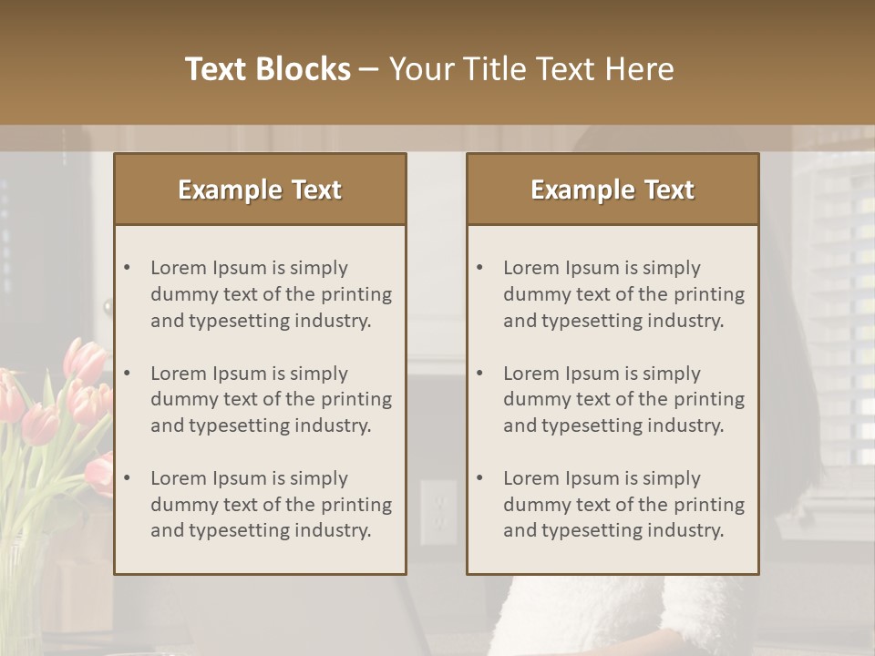 Women Laptop Paying PowerPoint Template