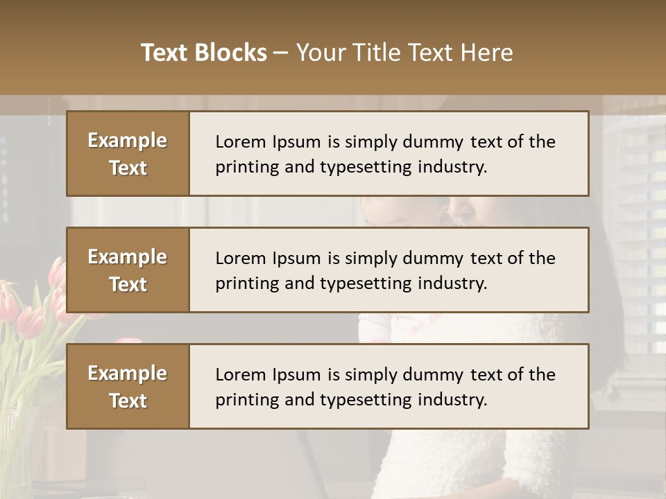 Women Laptop Paying PowerPoint Template