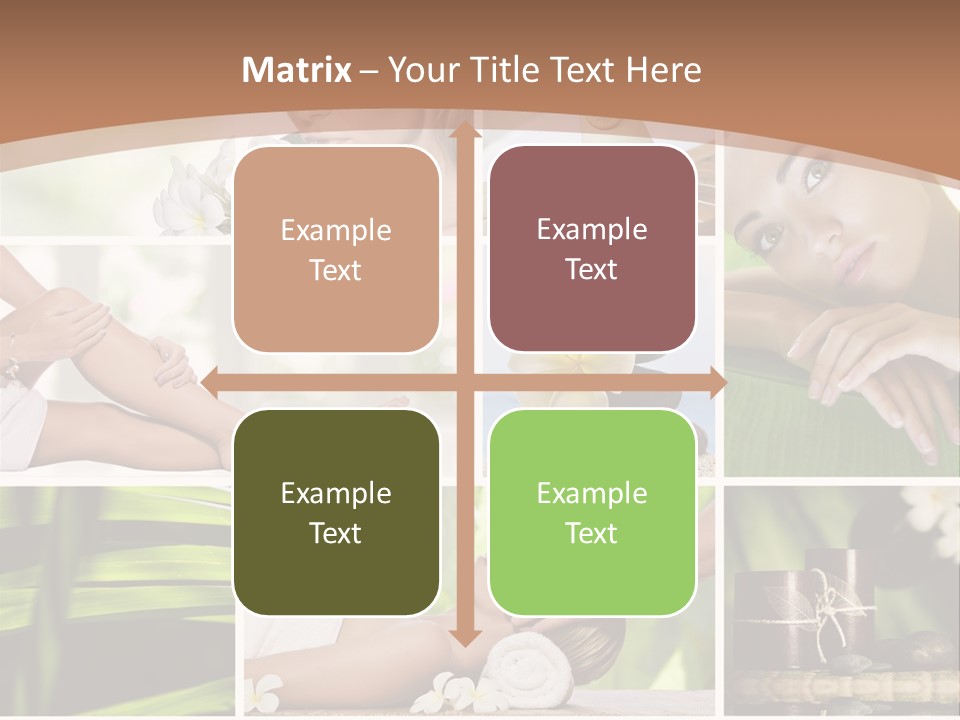 Young Woman Treatment PowerPoint Template