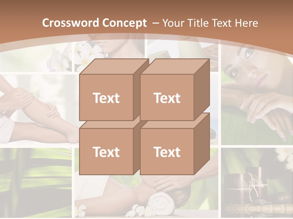 Young Woman Treatment PowerPoint Template