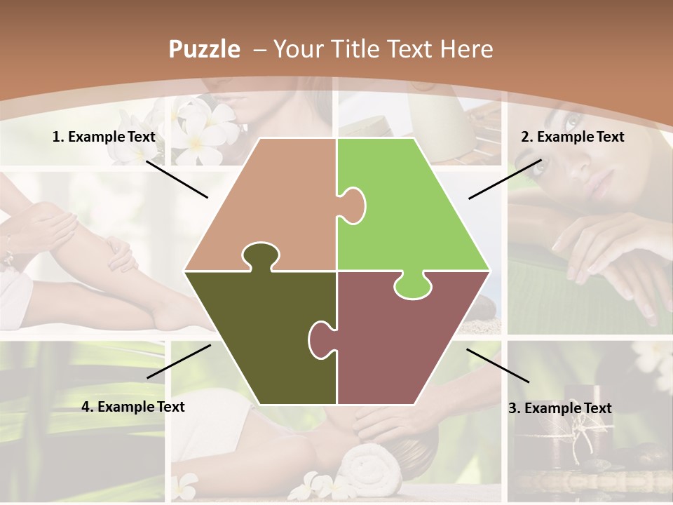 Young Woman Treatment PowerPoint Template