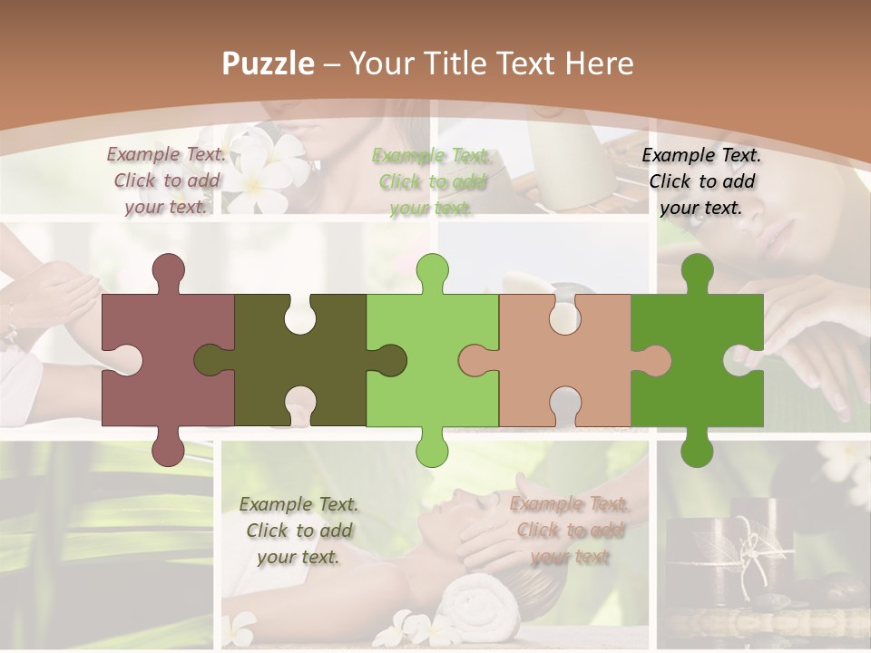 Young Woman Treatment PowerPoint Template