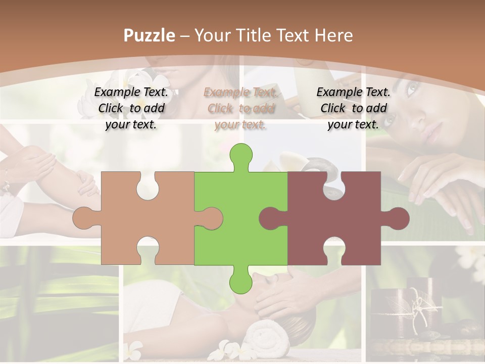 Young Woman Treatment PowerPoint Template