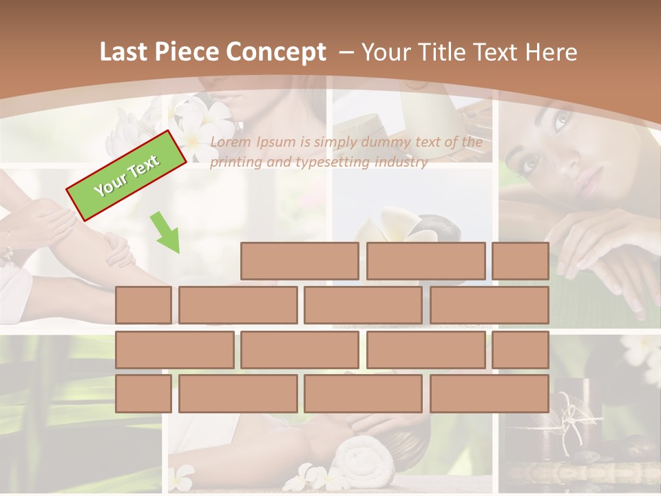 Young Woman Treatment PowerPoint Template