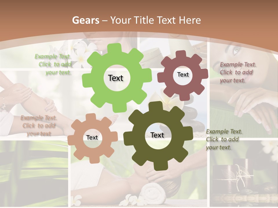 Young Woman Treatment PowerPoint Template