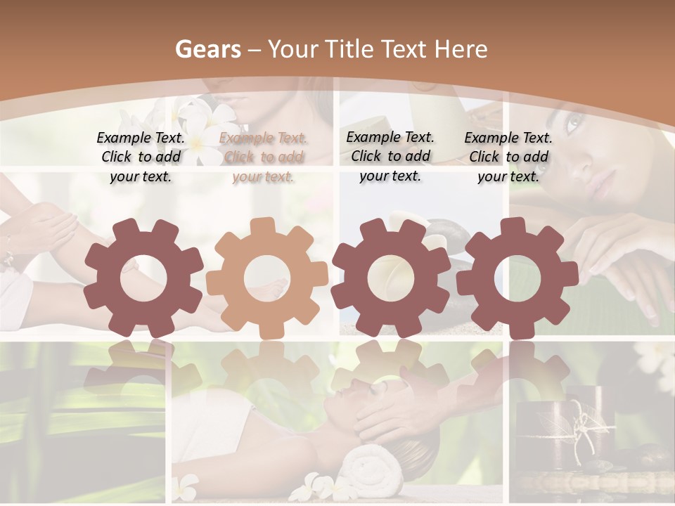 Young Woman Treatment PowerPoint Template