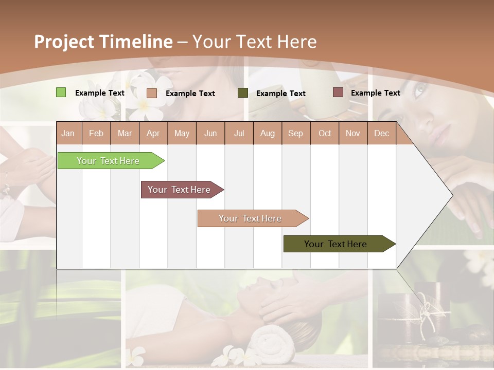 Young Woman Treatment PowerPoint Template