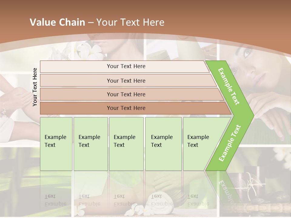 Young Woman Treatment PowerPoint Template