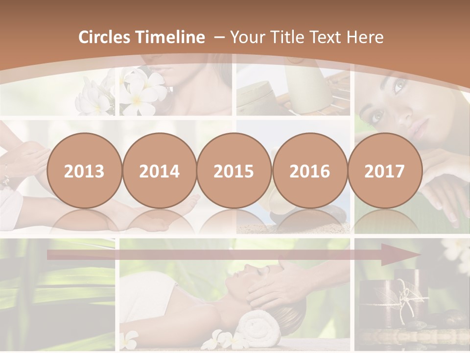 Young Woman Treatment PowerPoint Template