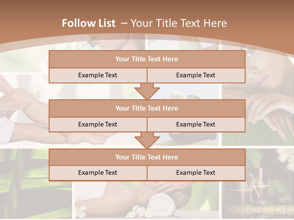 Young Woman Treatment PowerPoint Template