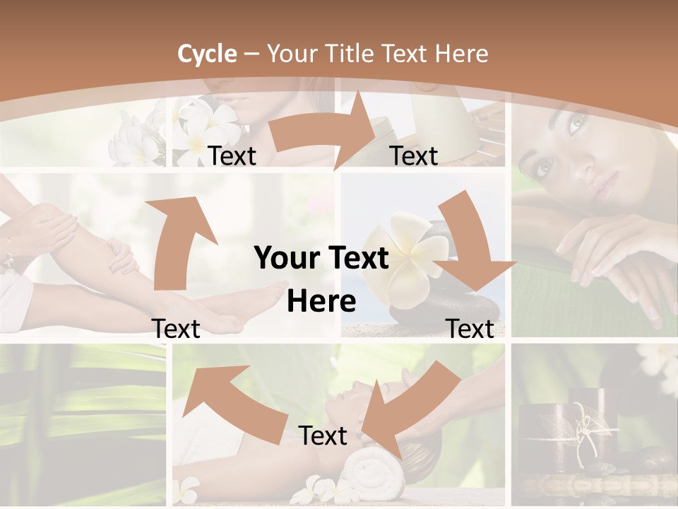 Young Woman Treatment PowerPoint Template