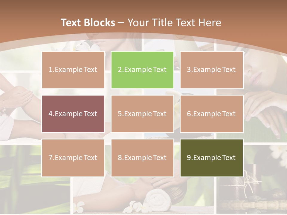 Young Woman Treatment PowerPoint Template