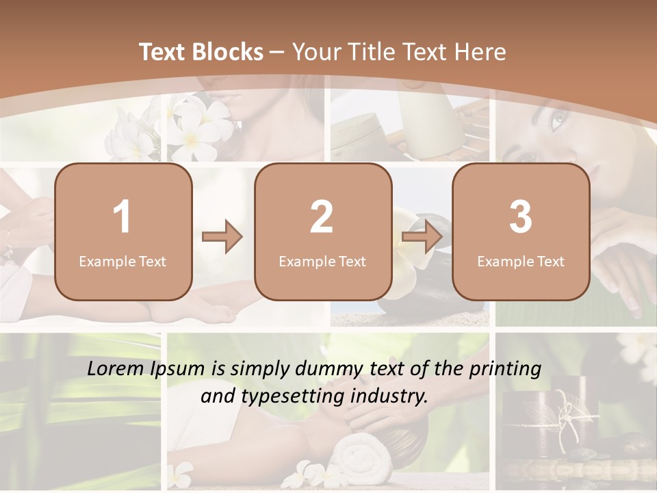 Young Woman Treatment PowerPoint Template