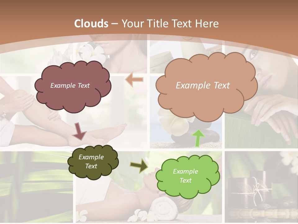 Young Woman Treatment PowerPoint Template