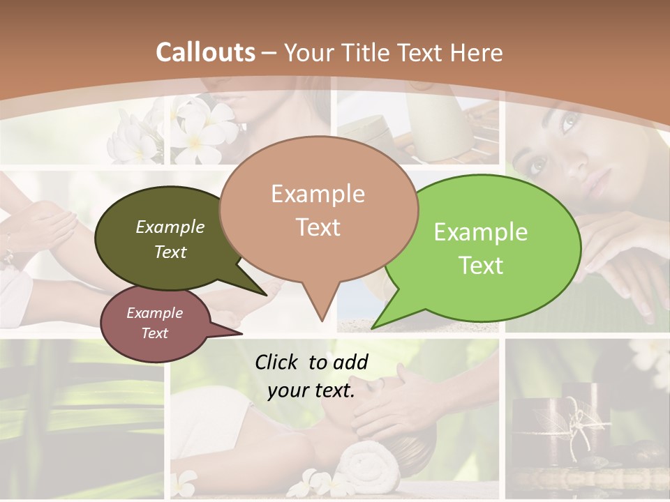 Young Woman Treatment PowerPoint Template