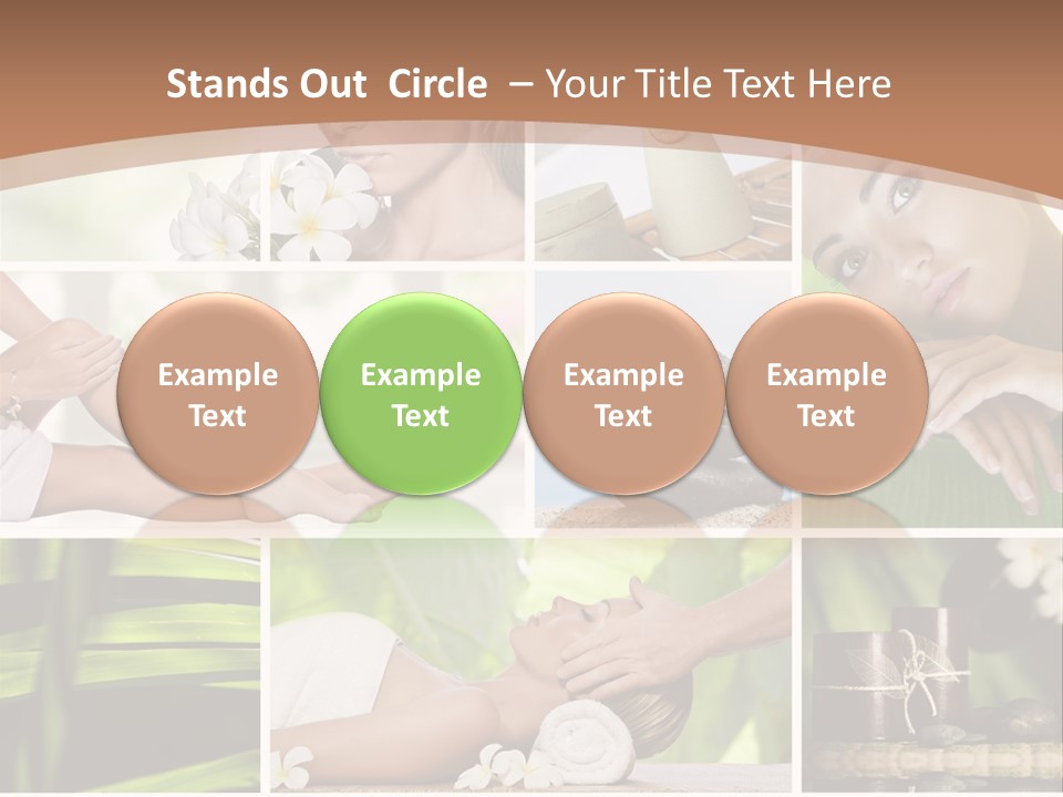 Young Woman Treatment PowerPoint Template