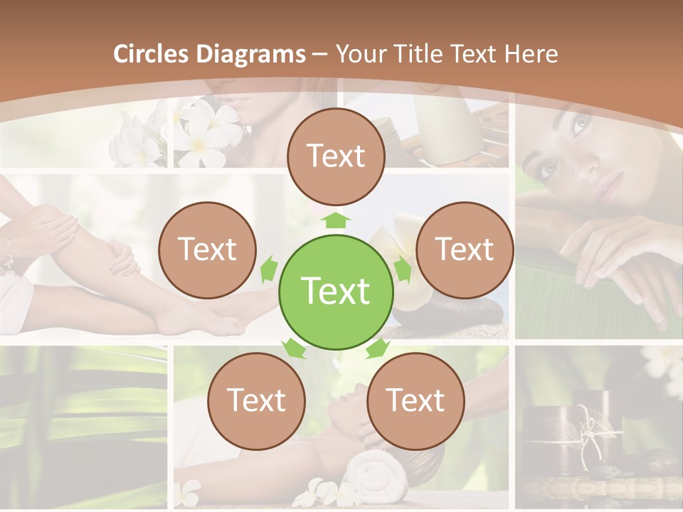 Young Woman Treatment PowerPoint Template