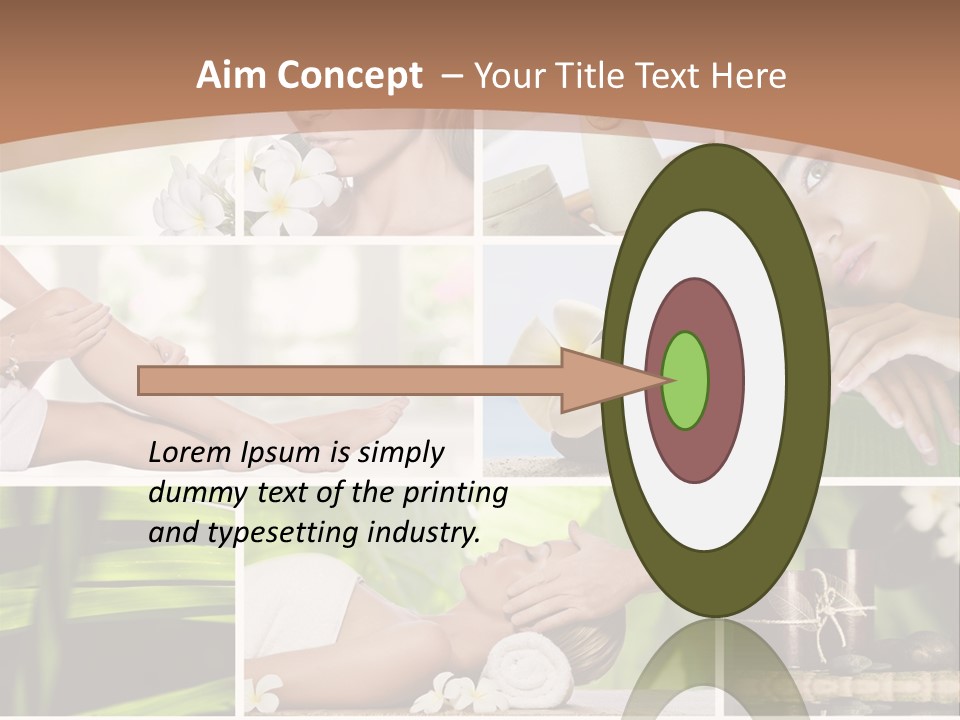 Young Woman Treatment PowerPoint Template