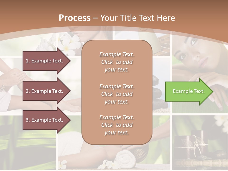 Young Woman Treatment PowerPoint Template