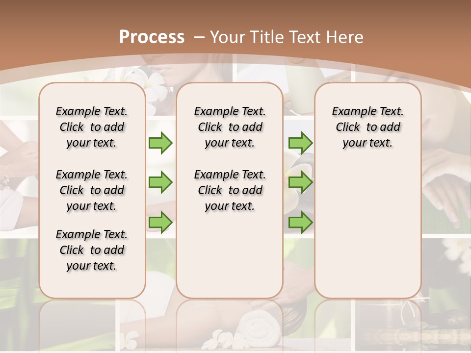 Young Woman Treatment PowerPoint Template