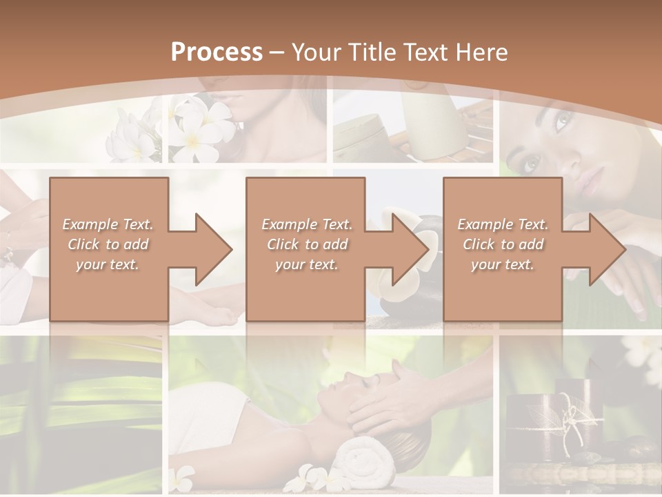 Young Woman Treatment PowerPoint Template