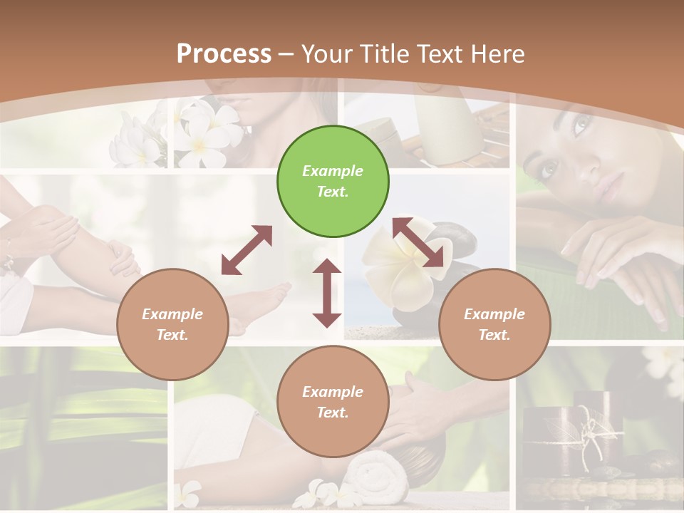 Young Woman Treatment PowerPoint Template