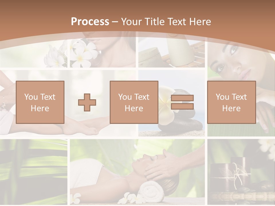 Young Woman Treatment PowerPoint Template