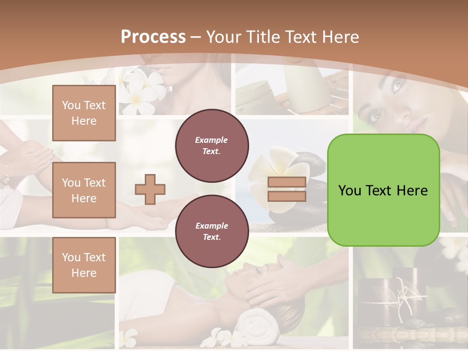 Young Woman Treatment PowerPoint Template