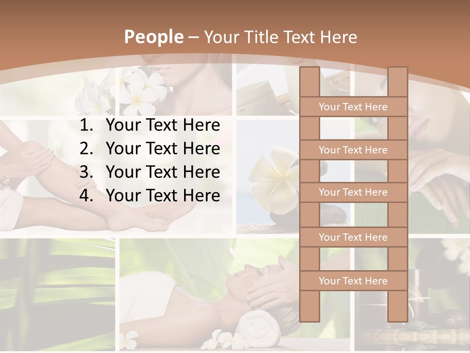 Young Woman Treatment PowerPoint Template