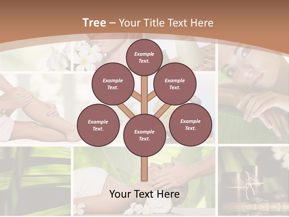 Young Woman Treatment PowerPoint Template