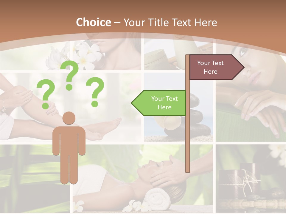 Young Woman Treatment PowerPoint Template