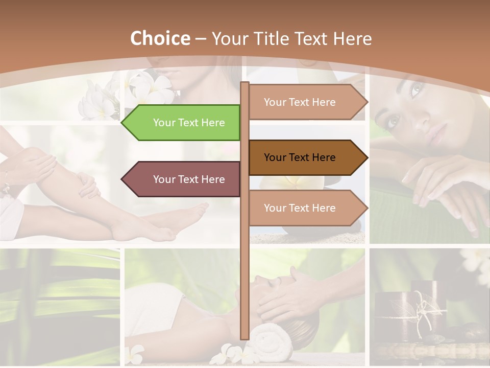 Young Woman Treatment PowerPoint Template