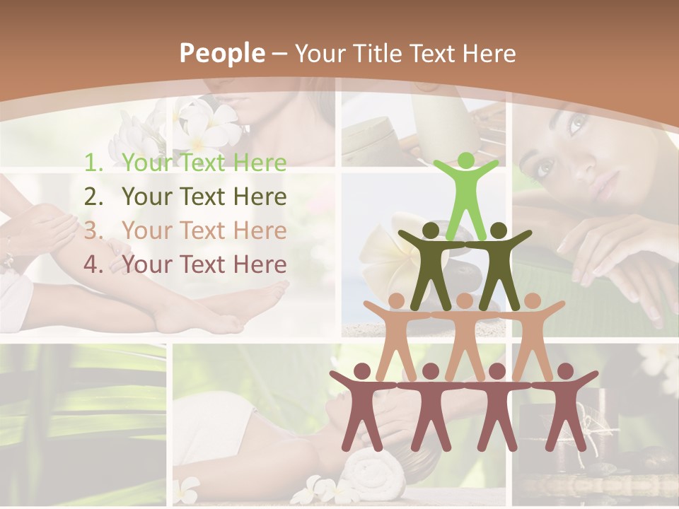 Young Woman Treatment PowerPoint Template