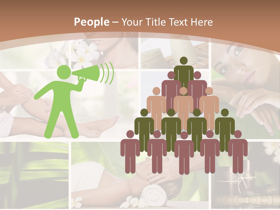 Young Woman Treatment PowerPoint Template