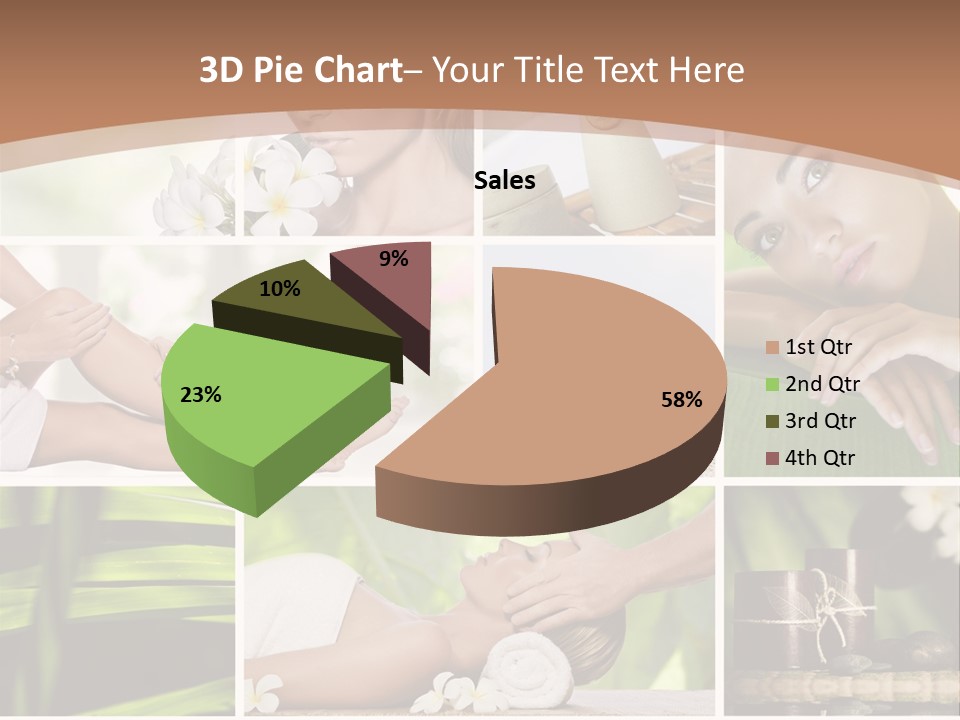 Young Woman Treatment PowerPoint Template