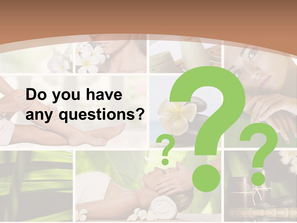 Young Woman Treatment PowerPoint Template