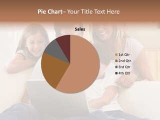 Indoors Parents Together PowerPoint Template