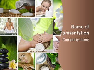 Zen Facial Wellness PowerPoint Template