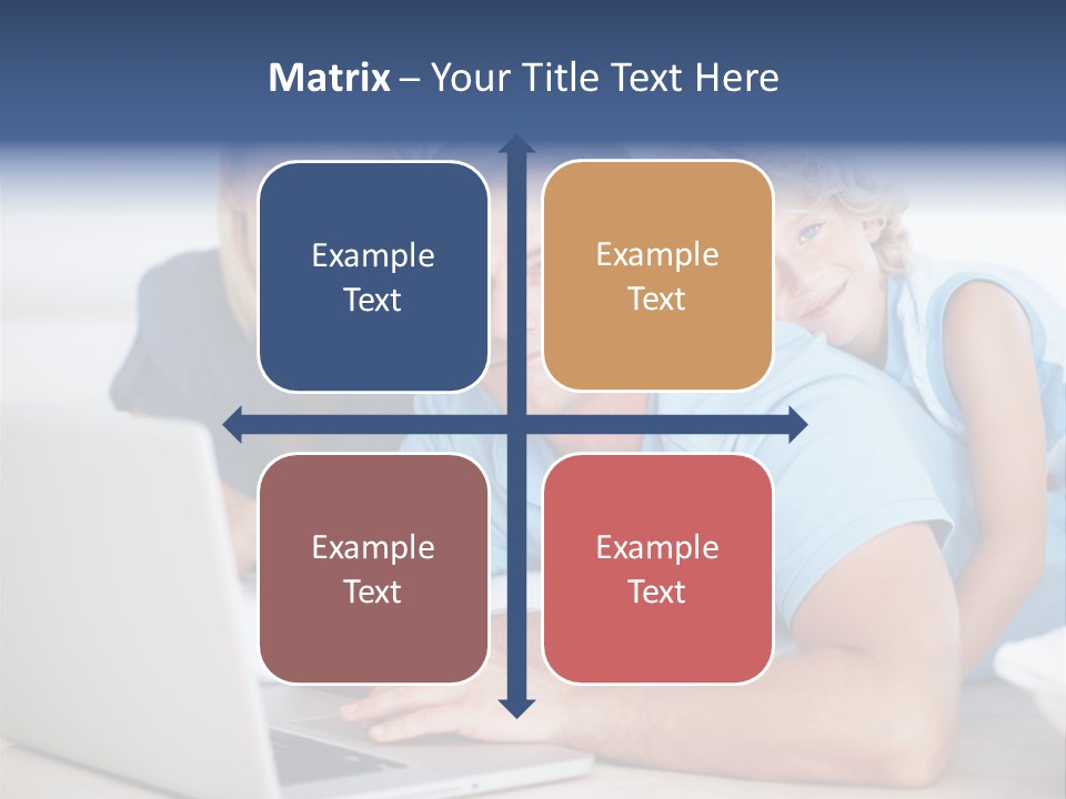 Casual Computer Browsing PowerPoint Template
