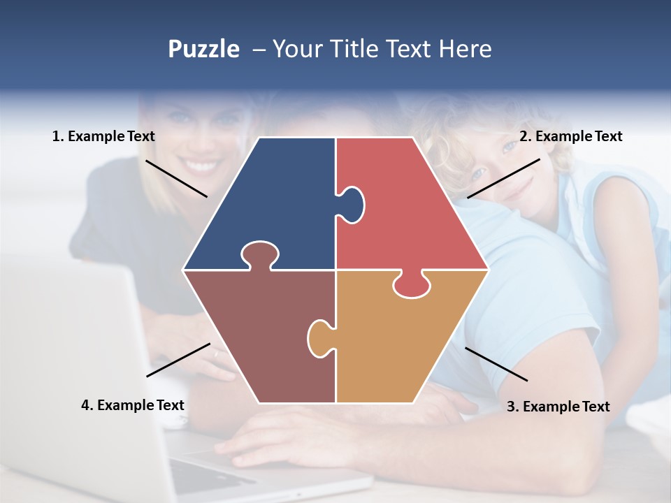 Casual Computer Browsing PowerPoint Template