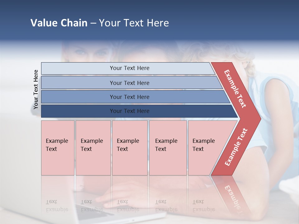 Casual Computer Browsing PowerPoint Template