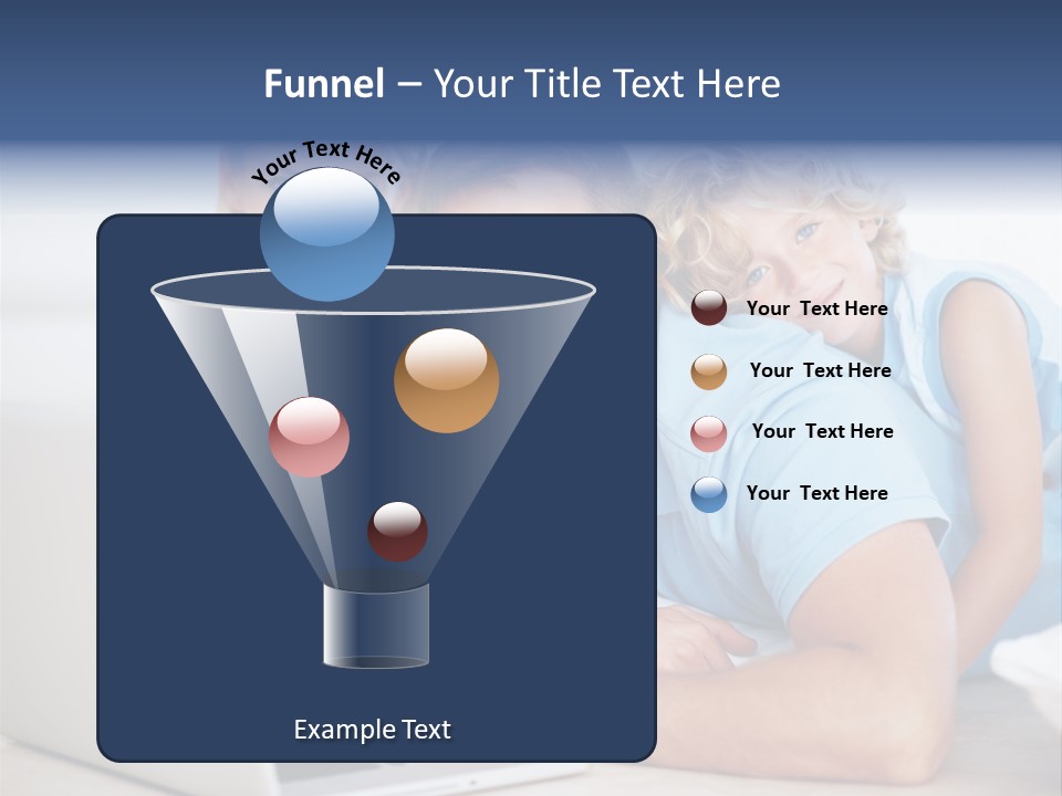 Casual Computer Browsing PowerPoint Template